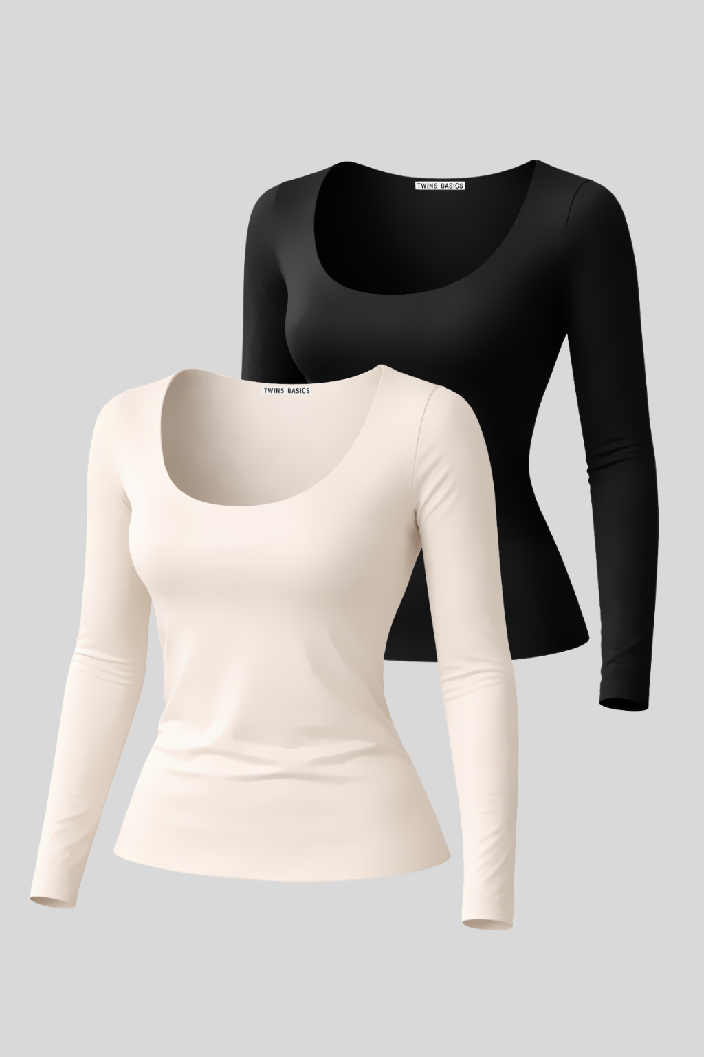 Kit 2 BasicSculp Long - Off White e Preta