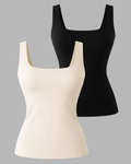 Kit 2 BasicFlow - Off White e Preta